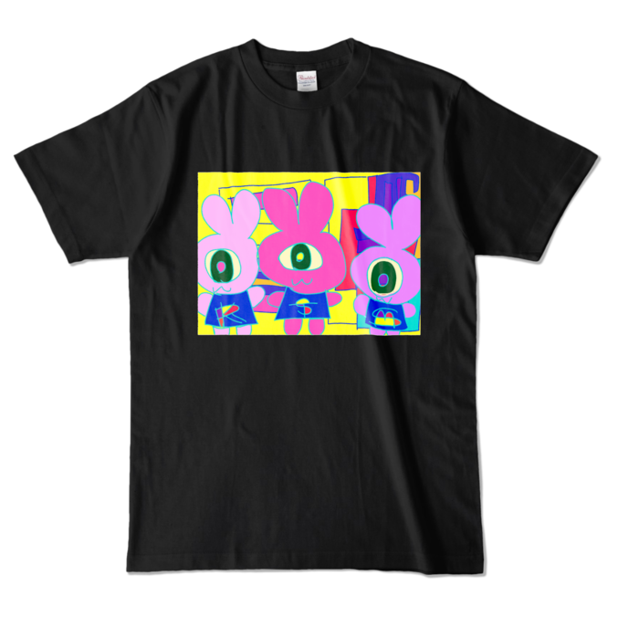 カラーTシャツ - L - ブラック (濃色)