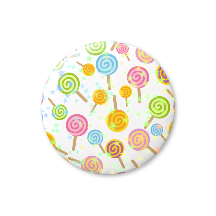 ホログラム缶バッジ - 32mm