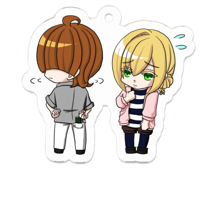 アクリルキーホルダー - 50 x 50 (mm)