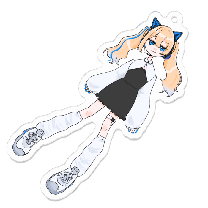 アクリルキーホルダー - 70 x 70 (mm)