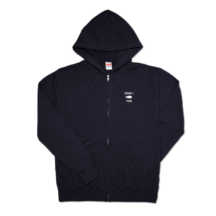 ジップパーカー - L - 左胸