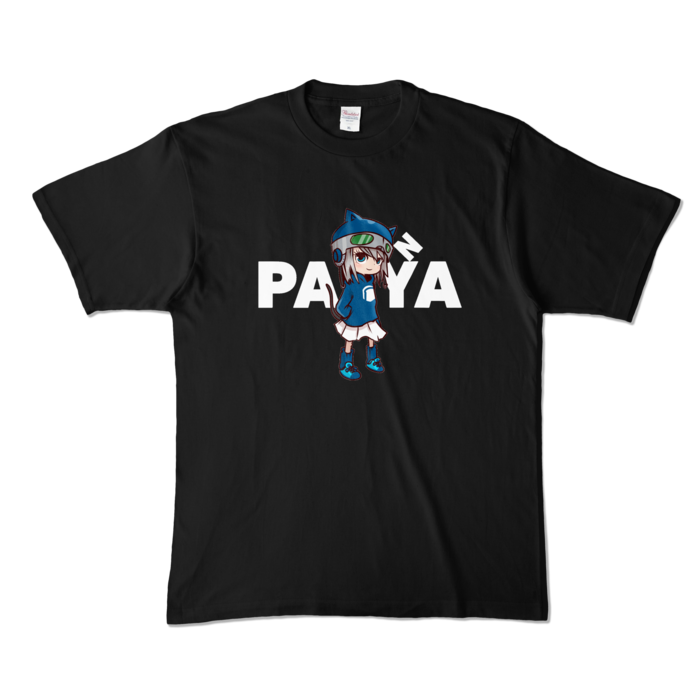 カラーTシャツ - XL - ブラック (濃色)