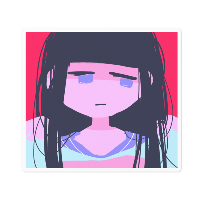 ステッカー - 100 x 100 (mm)