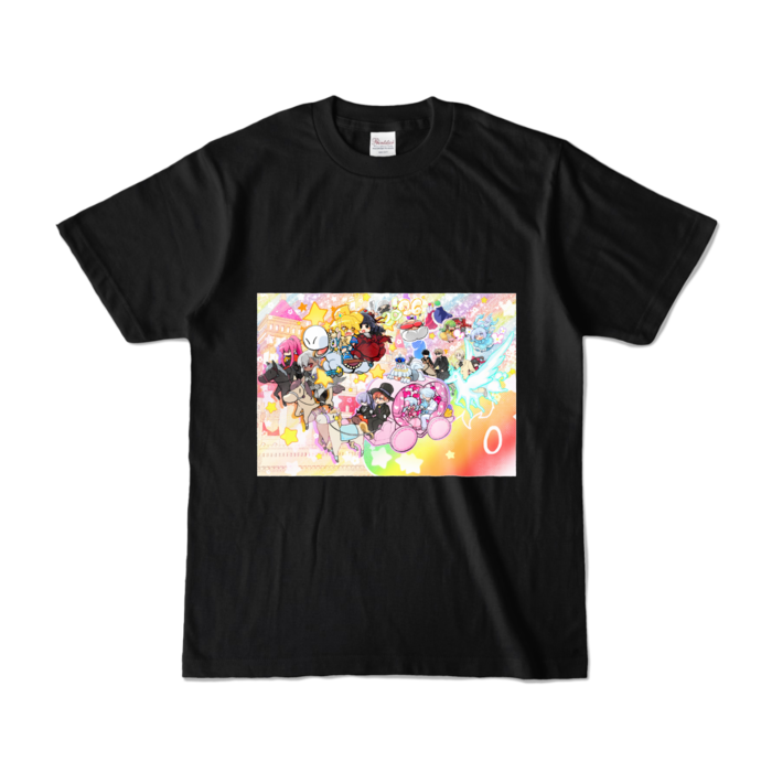 カラーTシャツ - S - ブラック (濃色)