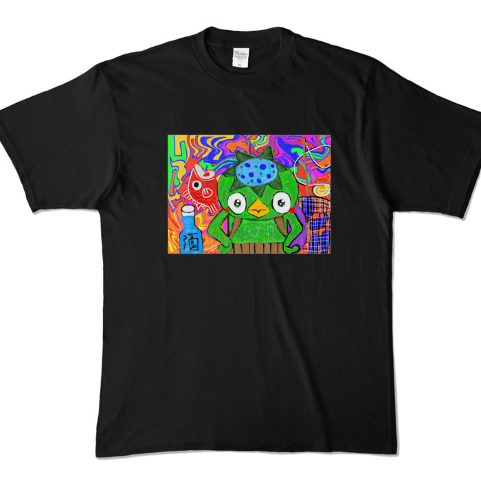 カラーTシャツ - XL - ブラック (濃色)