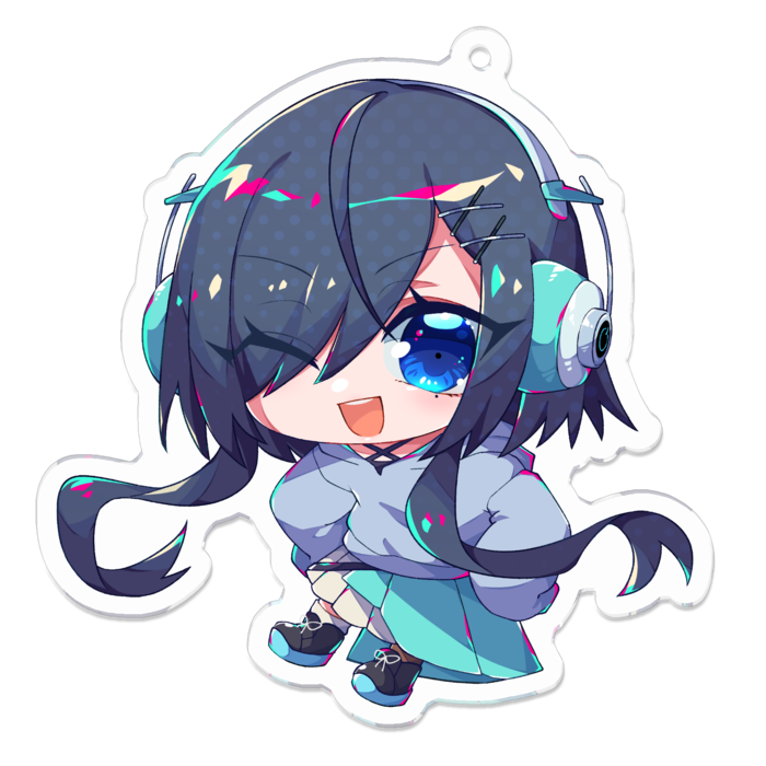 アクリルキーホルダー - 70 x 70 (mm)