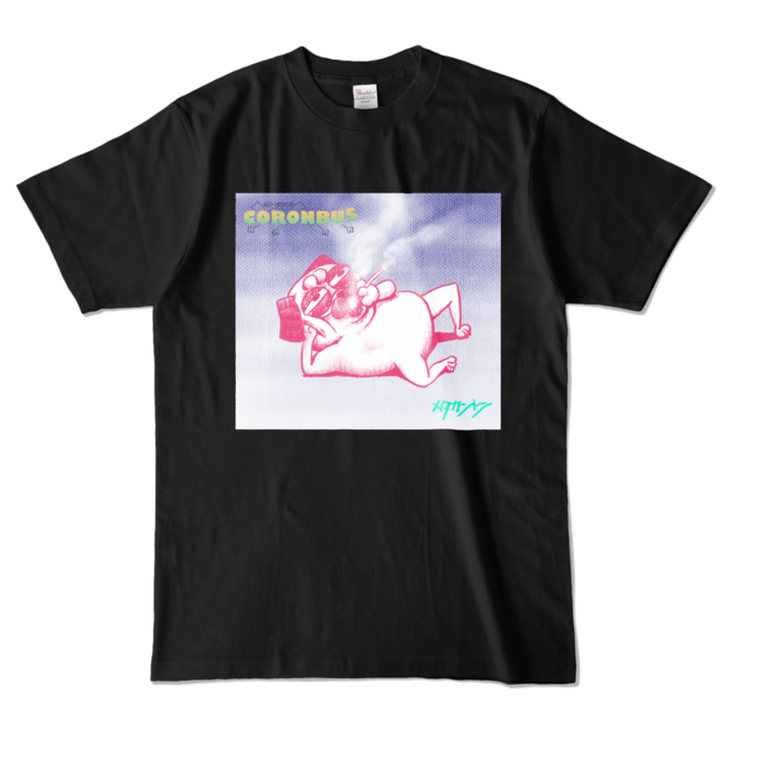 カラーTシャツ - L - ブラック (濃色)