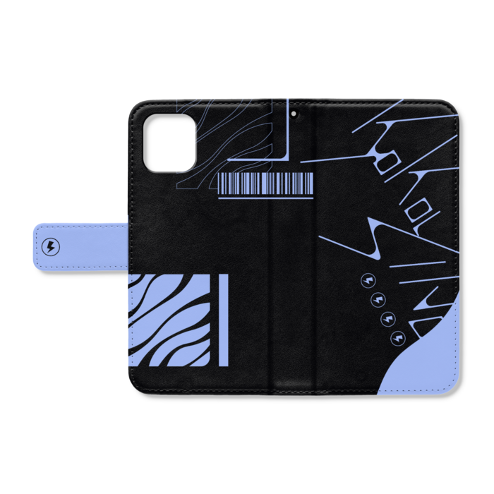 手帳型iPhoneケース - iPhone11 - ストラップ穴 あり