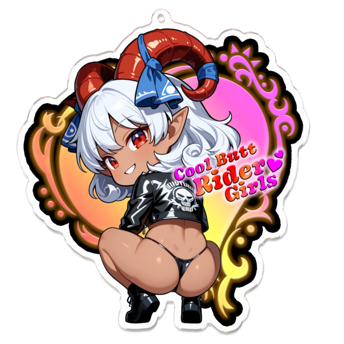 アクリルキーホルダー - 100 x 100 (mm)