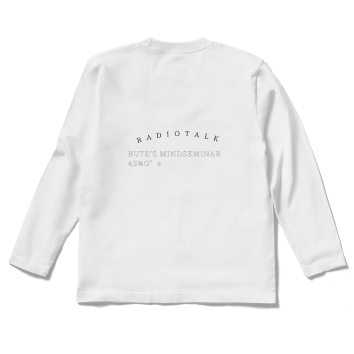 背面デザイン - S - ホワイト