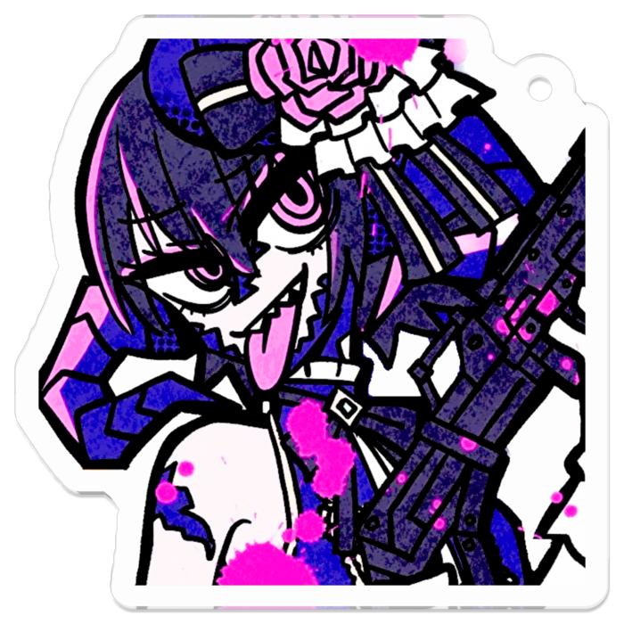 アクリルキーホルダー - 50 × 50 (mm)