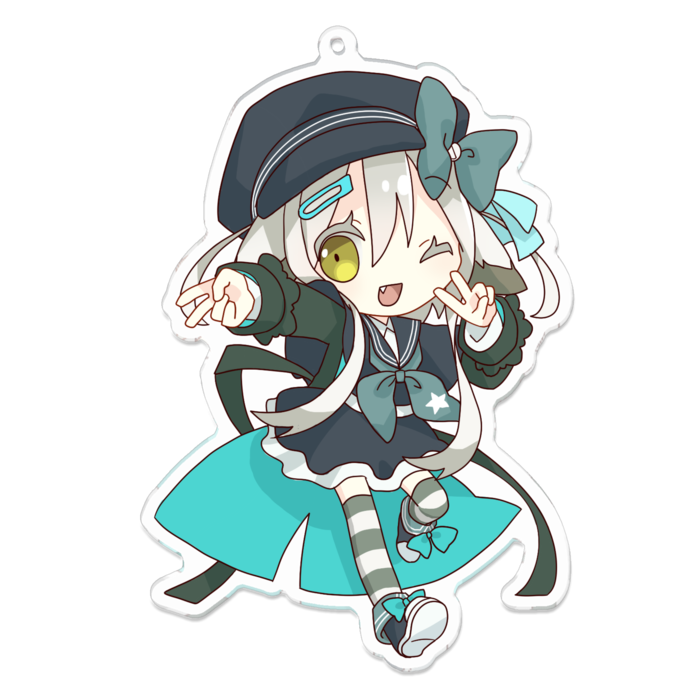 アクリルキーホルダー - 100 x 100 (mm)