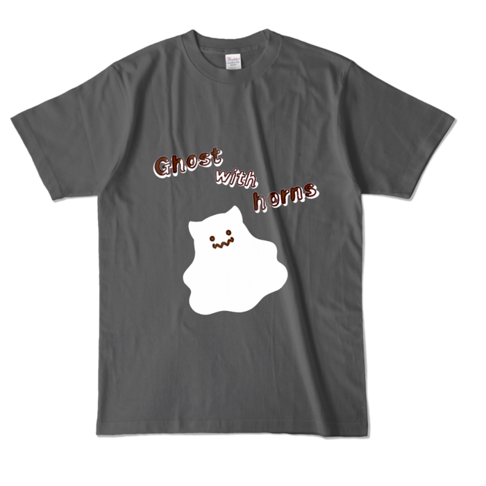 カラーTシャツ - L - チャコール (濃色)