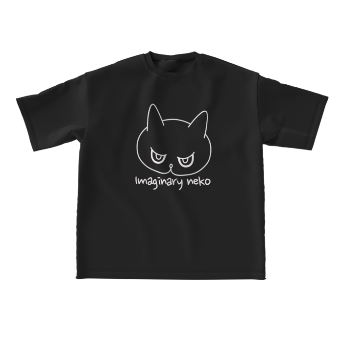 T-shirt | Black - L - 正面