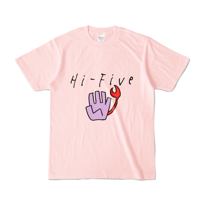 カラーTシャツ - S - ライトピンク (淡色)
