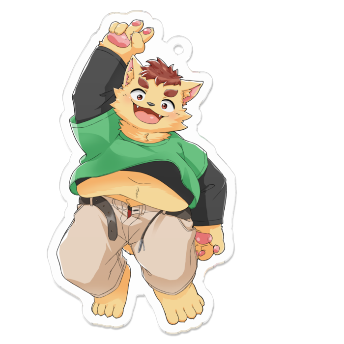 アクリルキーホルダー - 70 x 70 (mm)