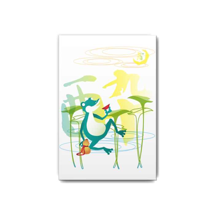 缶バッジ - 54x80mm