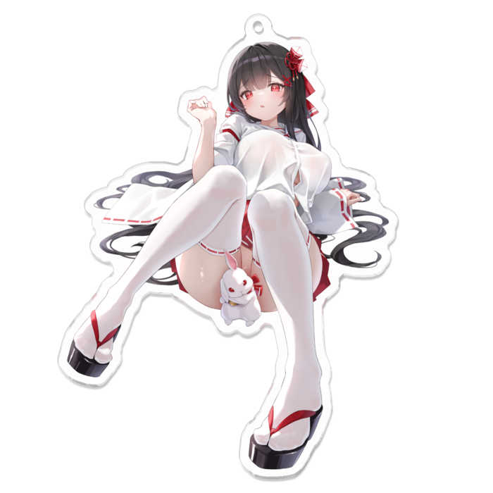 アクリルキーホルダー - 100 x 100 (mm)