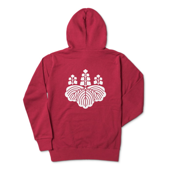 パーカー - L - バーガンディ