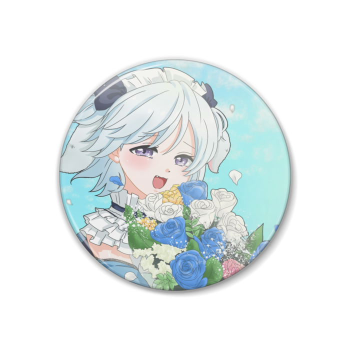 二周年イラスト　缶バッジ Ver. - 38 (mm)