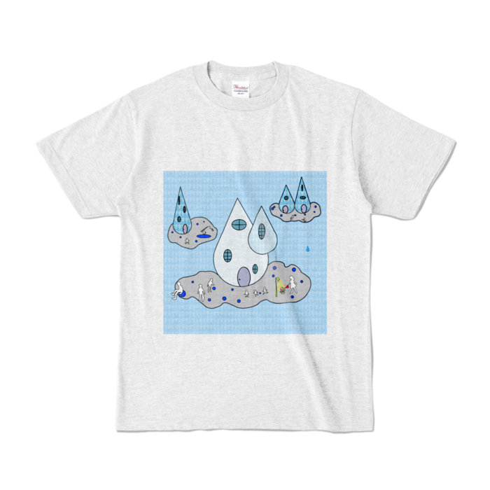 カラーTシャツ - S - アッシュ (淡色)