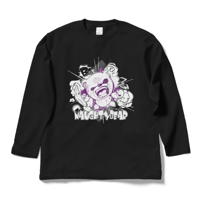 ロングスリーブTシャツ - L - ブラック