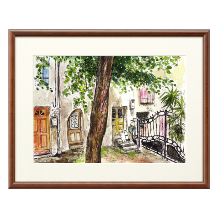 A2 - 額縁・ブラウン