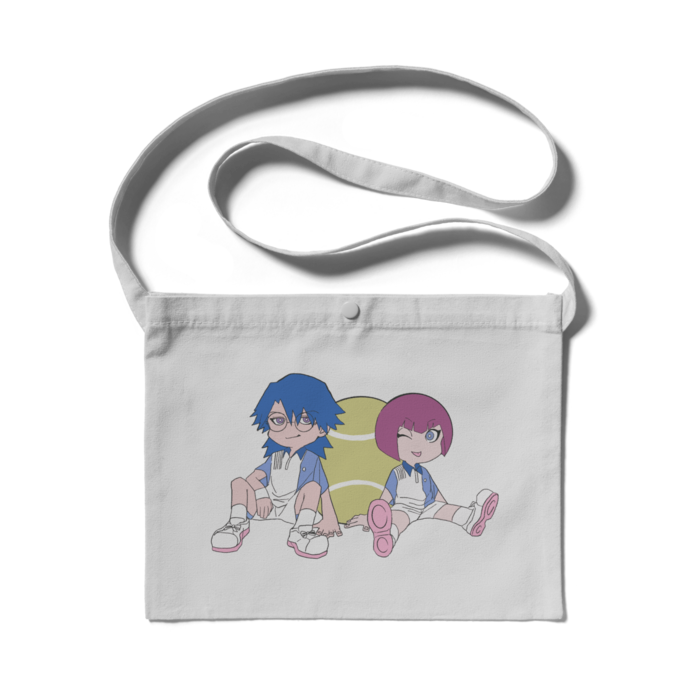 サコッシュライトグレー - 300 x 230 (mm)