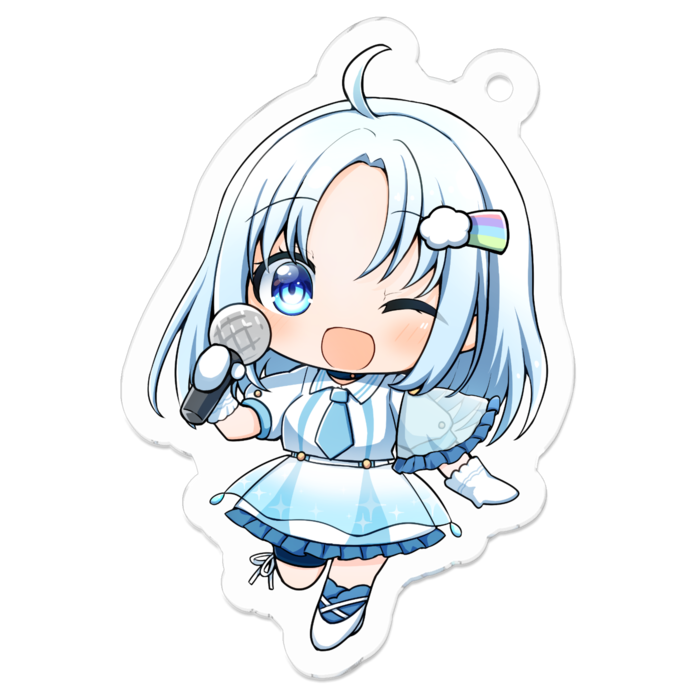アクリルキーホルダー - 50 x 50 (mm)