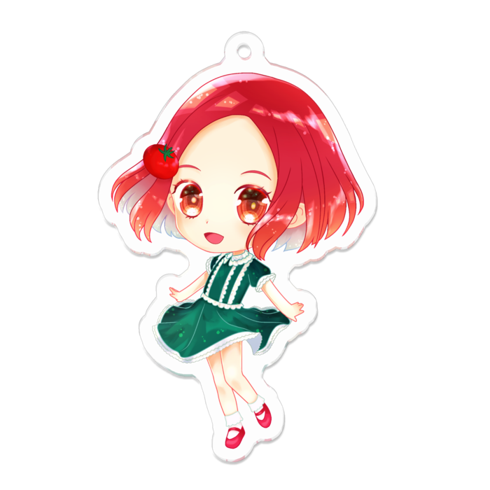 アクリルキーホルダー - 70 x 70 (mm)