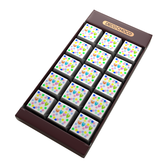 DECOチョコ - 全て同様のデザイン