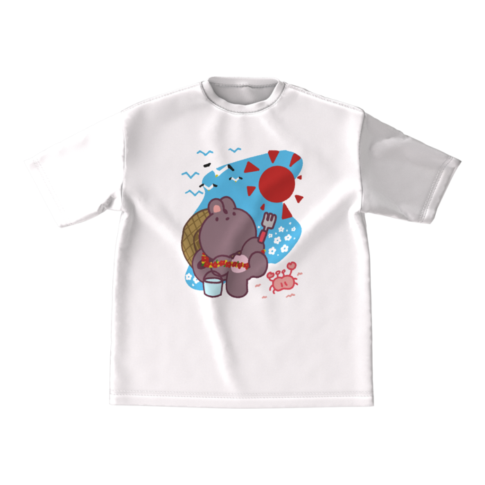 ビッグシルエットTシャツ - M - 正面