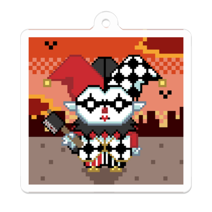 アクリルキーホルダー - 50 x 50 (mm)