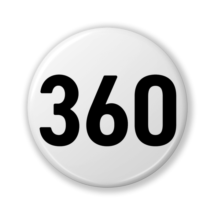 【360】缶バッジ- 32mm