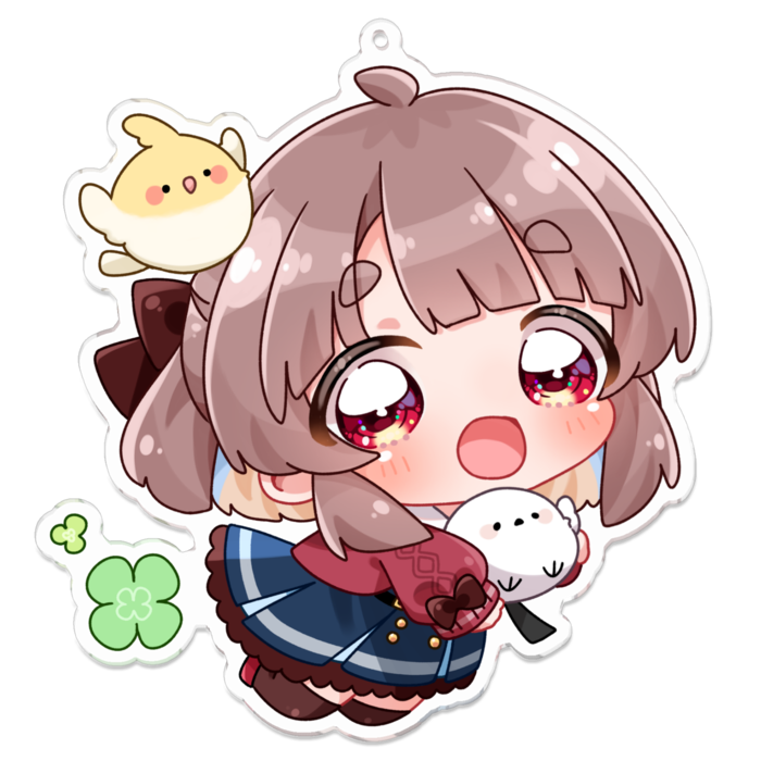 アクリルキーホルダー - 100 x 100 (mm)