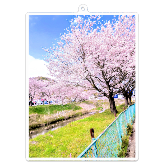 アクリルキーホルダー - 100 x 100 (mm)