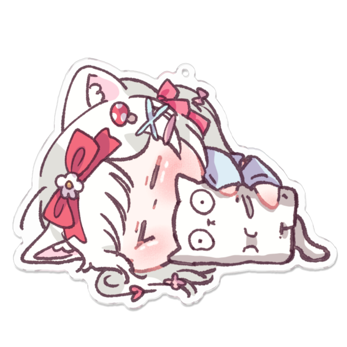 アクリルキーホルダー - 100 x 100 (mm)