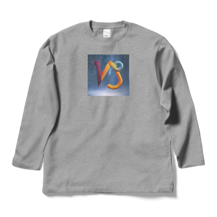ロングスリーブTシャツ - L - 杢グレー