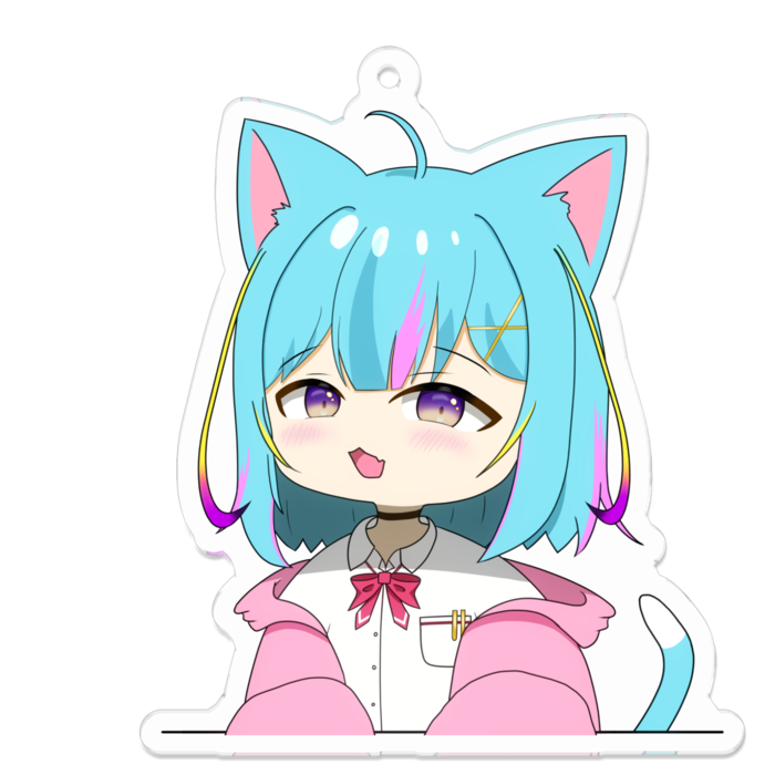 アクリルキーホルダー - 70 x 70 (mm)