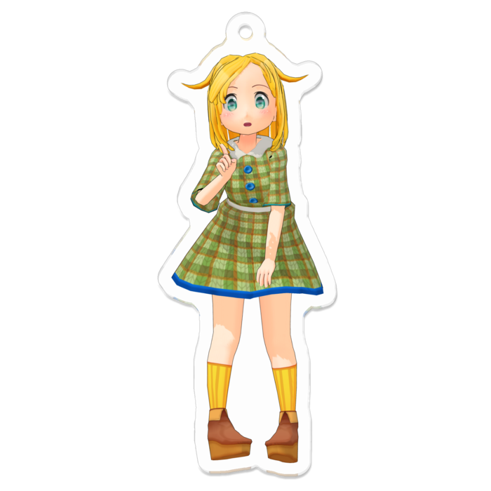 アクリルキーホルダー - 70 x 70 (mm)