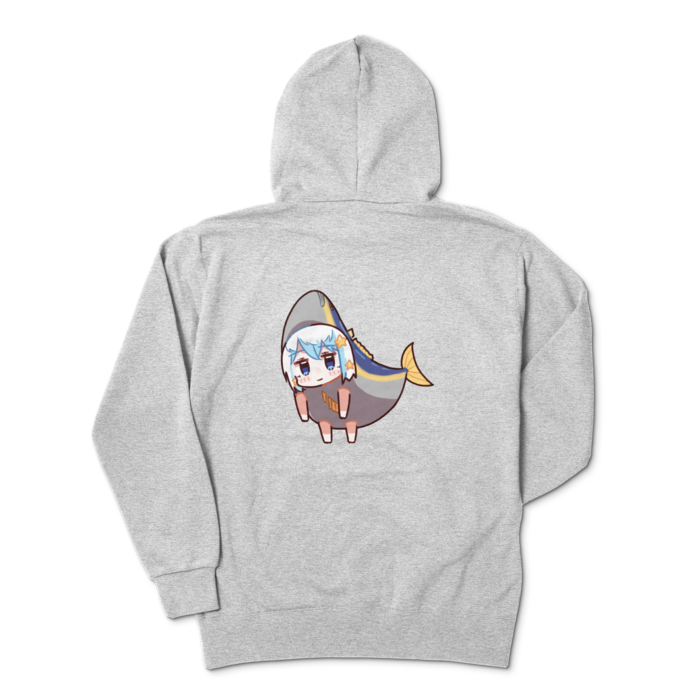 パーカー - XL - 杢グレー