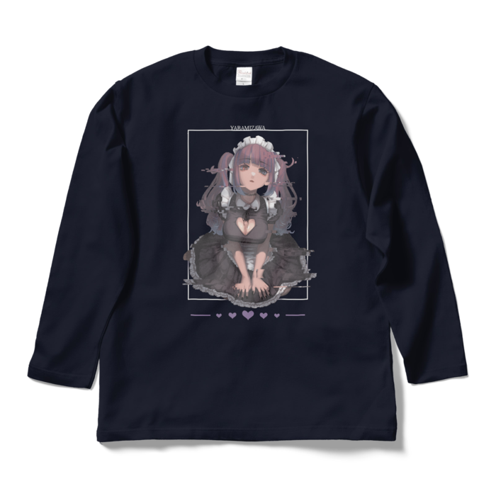 ロングスリーブTシャツ - L - ネイビー