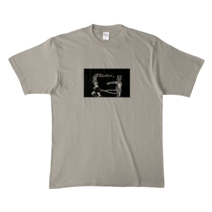 カラーTシャツ(淡色) - XL - シルバーグレー