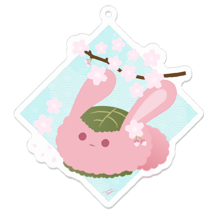 アクリルキーホルダー(コーティング) - 70 x 70 (mm)