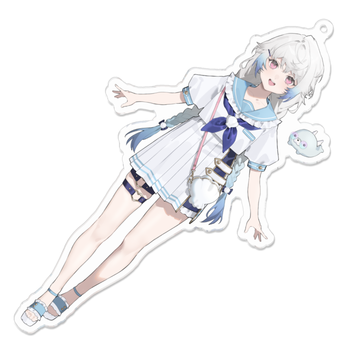 アクリルキーホルダー - 100 x 100 (mm)