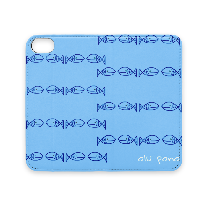 手帳型iPhoneケース（ベルトなし） - iPhone 8 / 7 - ストラップ穴 なし