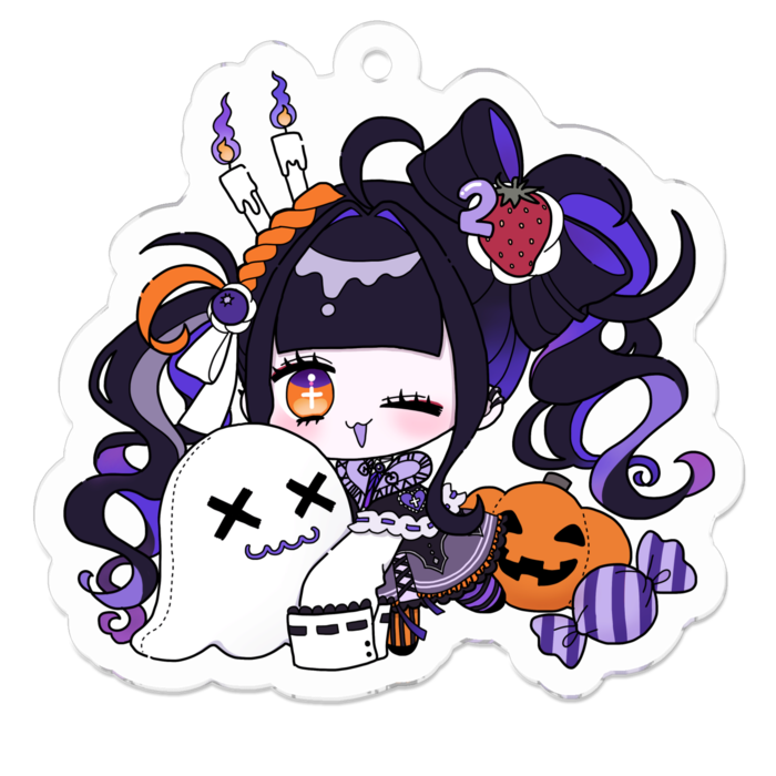 アクリルキーホルダー - 50 x 50 (mm)