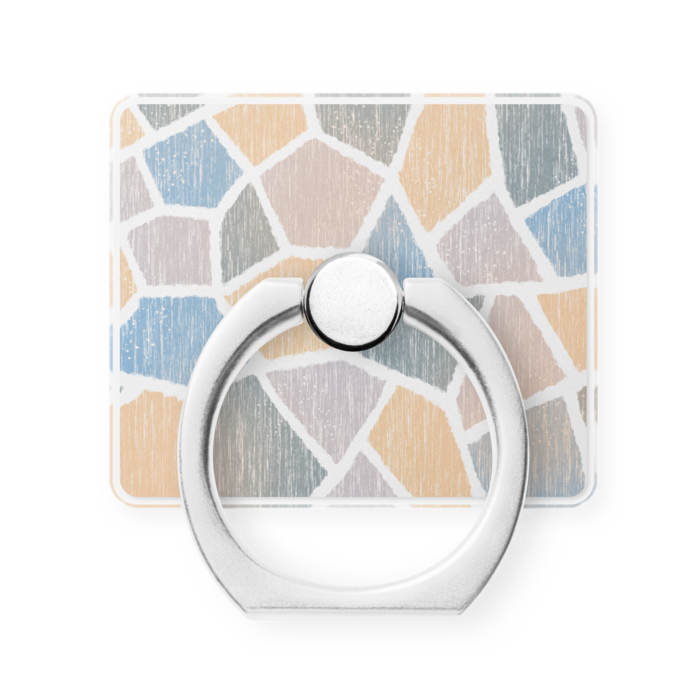 石畳風タイルのスマホリング るーさんの気まぐれ製作所 Booth