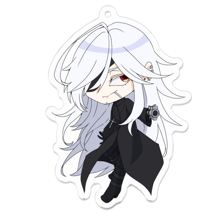 アクリルキーホルダー - 70 x 70 (mm)