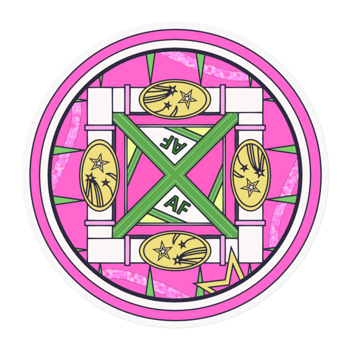 ステッカー - 100 x 100 (mm)